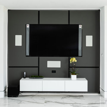 Simple and Sophisticated TV Wall Panel