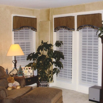 Simple Solutions - arched valances let in the light