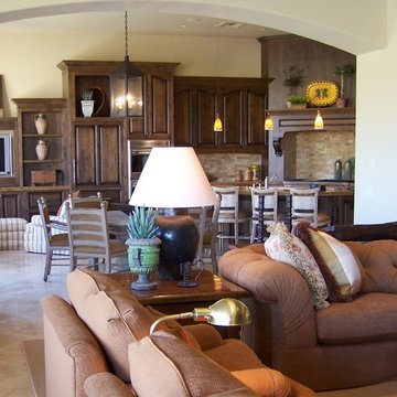 SITTING AREA, CASUAL DINING AND KITCHEN.  Bighorn Golf Club, Palm Desert, CA