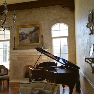 Sitting Room with Baby Grand Piano