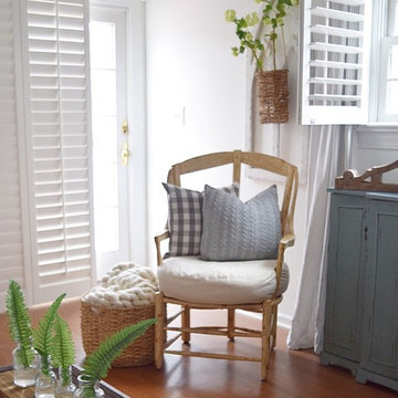Sliding Door Plantation Shutters