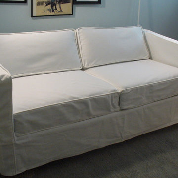 slipcover couch pull out bed