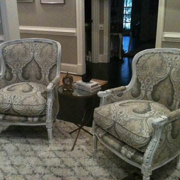 Southern Village chairs - Faux and Fabric