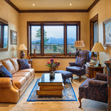 Southwestern Traditional Family/Living Room