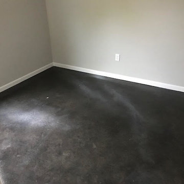 Stained Interior Concrete Floors