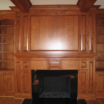 Stained Mantle and Built-ins