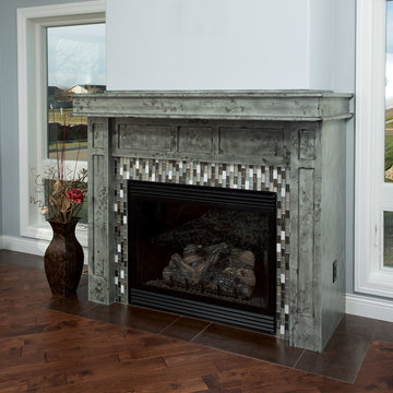 StarMark Cabinetry Fireplace Surround and Mantel in Sioux Falls, South Dakota