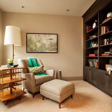 Transitional Family Room