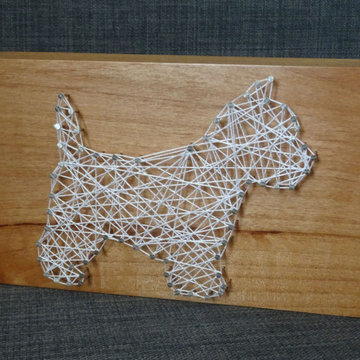 String Art Bookends