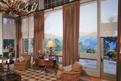 Example of a family room design in Salt Lake City