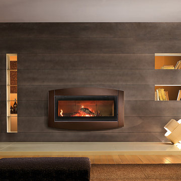 TCW120 Indoor wood burning fireplace