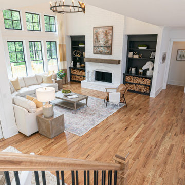The Evans Floor Plan as a Model Home