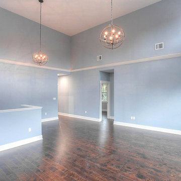 The Grand Palm | Family Room and Hallway | New Home Builders in Tampa Florida