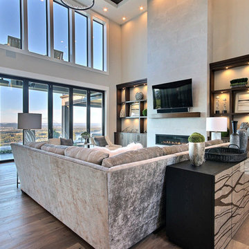 The River's Point : 2019 Clark County Parade of Homes : Two-Story Great Room