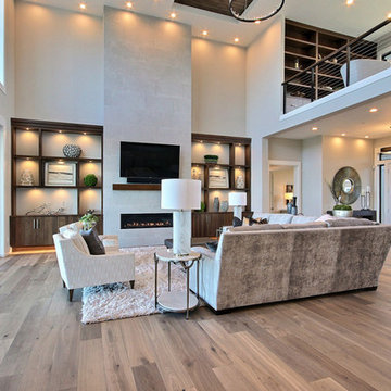 The River's Point : 2019 Clark County Parade of Homes : Two-Story Great Room
