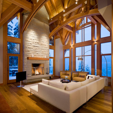 Timberframe Mountain Home - Whistler, BC