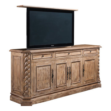 Torsal TV Lift Furniture Cabinet, US Made TV Lift Furniture by Cabinet Tronix