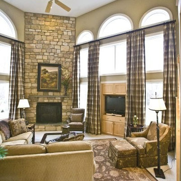 traditional family room