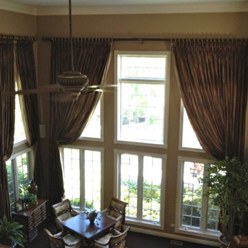 Traditional Large Scale Window Treatments