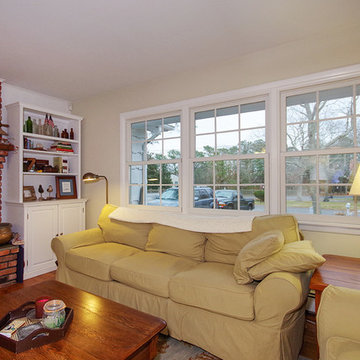 Traditional Look to Windows Match this Family Room