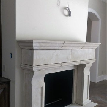 Transitional and Contemporary Mantels