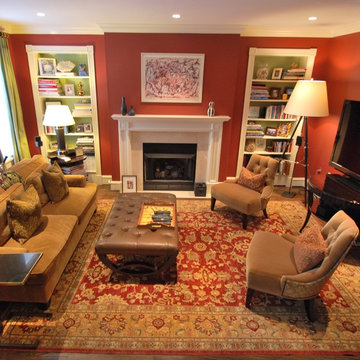 Transitional Family Room 2