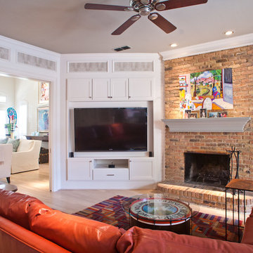 Transitional Family Room