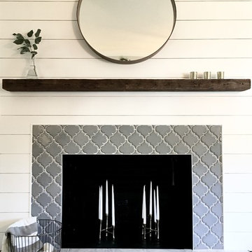 Transitional Family Room
