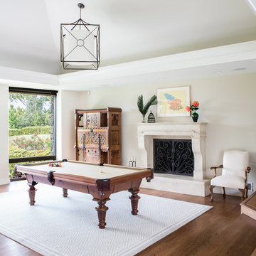 Transitional Family Room