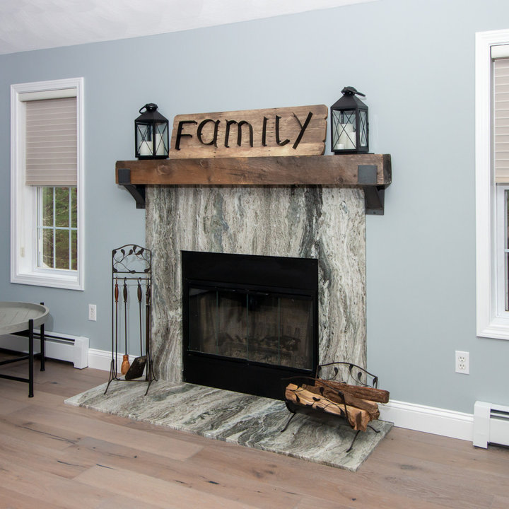 Quartzite Fireplace Surround Photos & Ideas Houzz