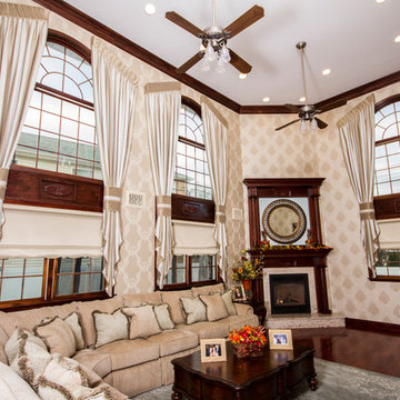 True Classic Traditional Family Room