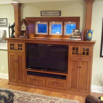 TV/Entertainment Custom Cabinetry
