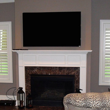 TV over Fireplace