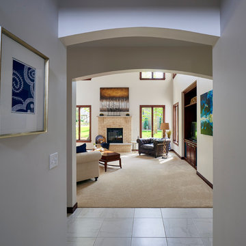 Two-Story Family Room