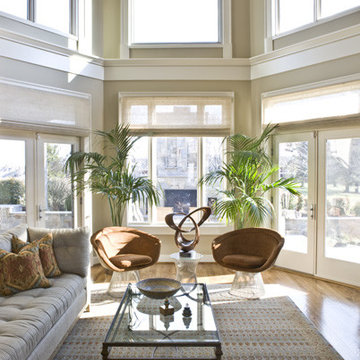 Two-Story Family Room - Danziger Design - Potomac, MD