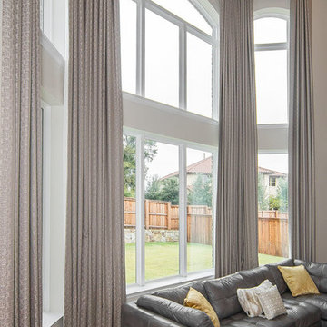 Two-Story Family Room