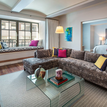 Upper West Side Modern Family Room