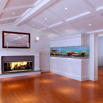 Vaulted Ceiling Living Room