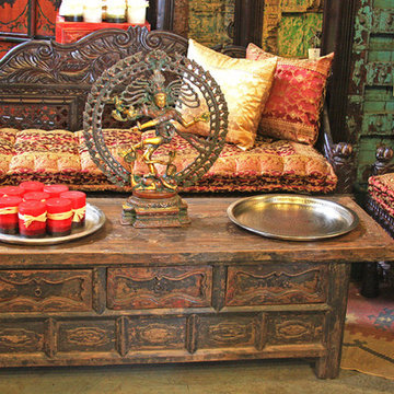Vintage Indian Chinese Architectural indoor & outdoor