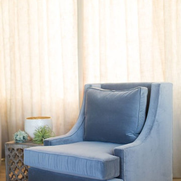 Vintage swivel lounge chairs