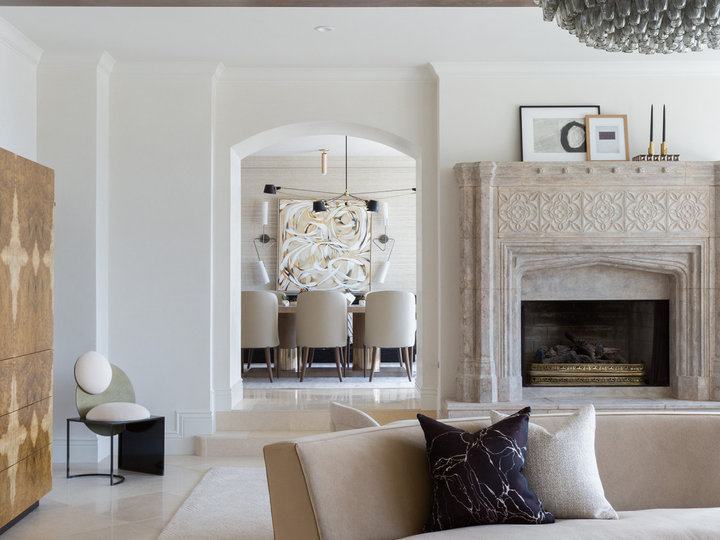Family Room - Contemporary Family Room