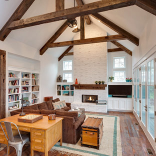 Wahoo Lake house great room