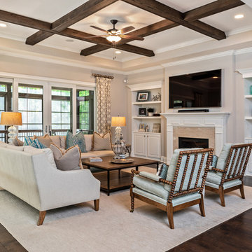 Weddington, NC, Family room, Dining room New Build