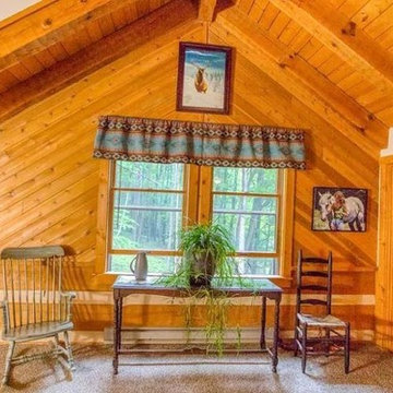 West Virginia Grove Log Home