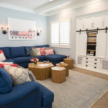 Whimsical Kitchen & Family Room