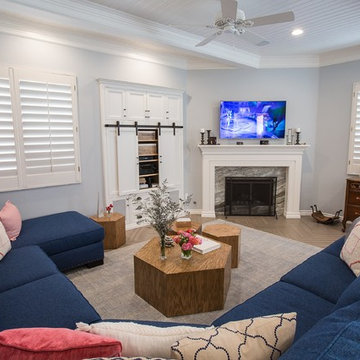 Whimsical Kitchen & Family Room