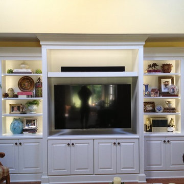 White Entertainment Center | Houzz