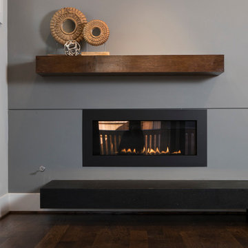15 - Historic Contemporary Linear Fireplace