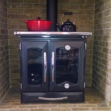 Wood Burning Cooking Stove by La Nordica, Wood Fired Cooking & Baking