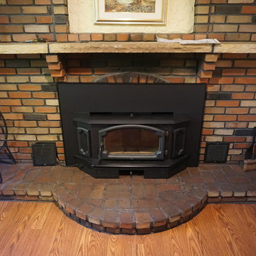 Wood Fireplace Insert - Parma 2